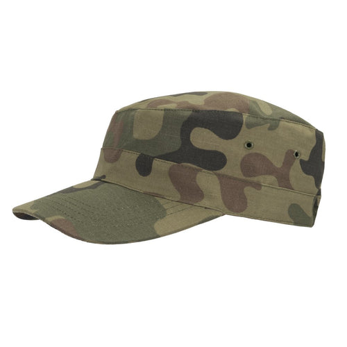COMBAT Cap - PolyCotton Ripstop - PL Woodland — Helikon-Tex