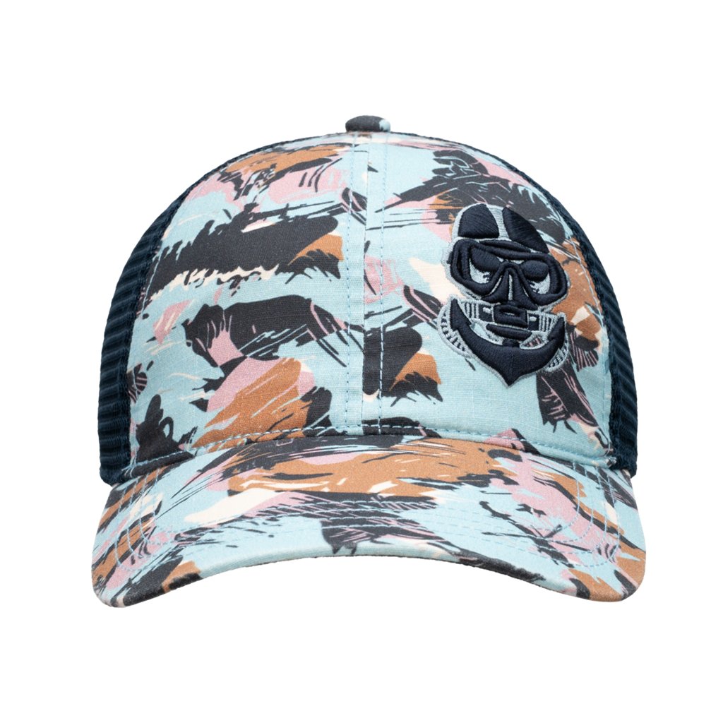 Hawaiian Trucker Cap - Dark Ops — Helikon-Tex