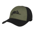 Logo Cap - PolyCotton Ripstop - Black / Olive Green B — Helikon-Tex