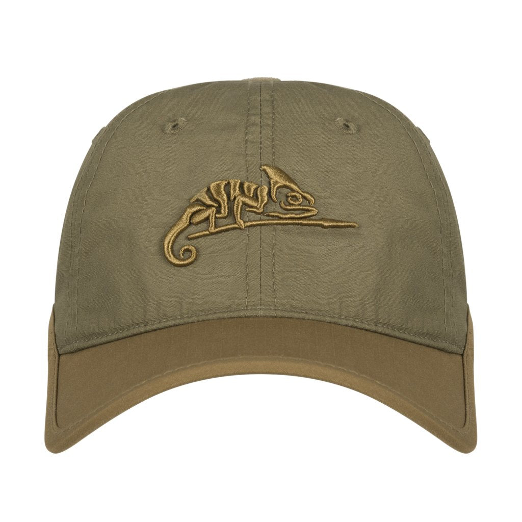 Logo Cap - PolyCotton Ripstop - Coyote / Olive Green A — Helikon-Tex