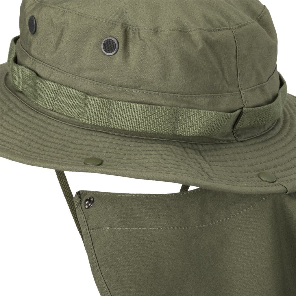 BOONIE Hat - PolyCotton Ripstop - Olive Green — Helikon-Tex