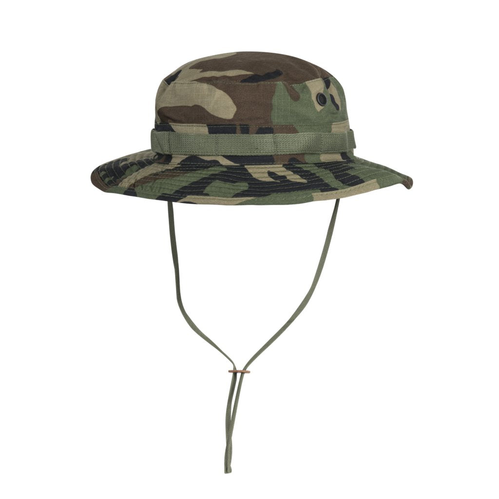 BOONIE Hat - PolyCotton Ripstop - US Woodland — Helikon-Tex