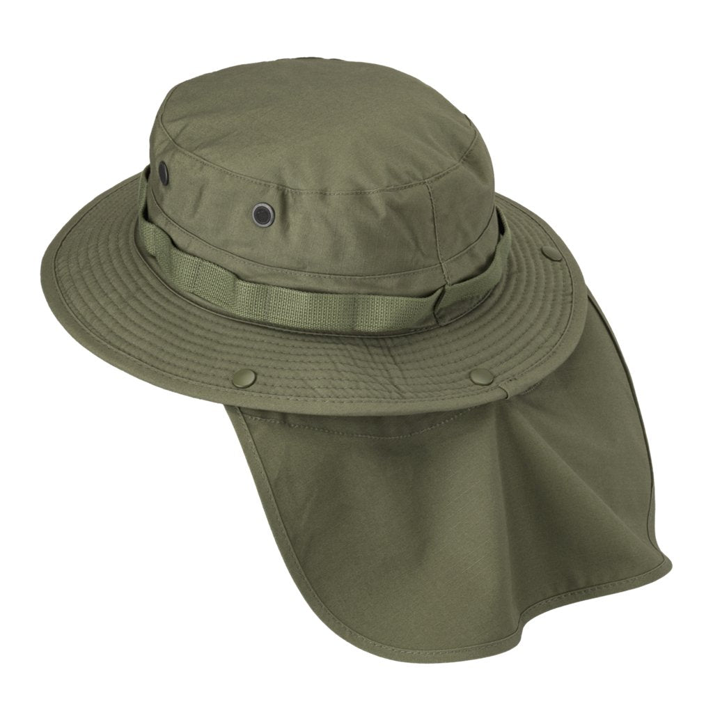 BOONIE Hat - PolyCotton Ripstop - PL Woodland — Helikon-Tex