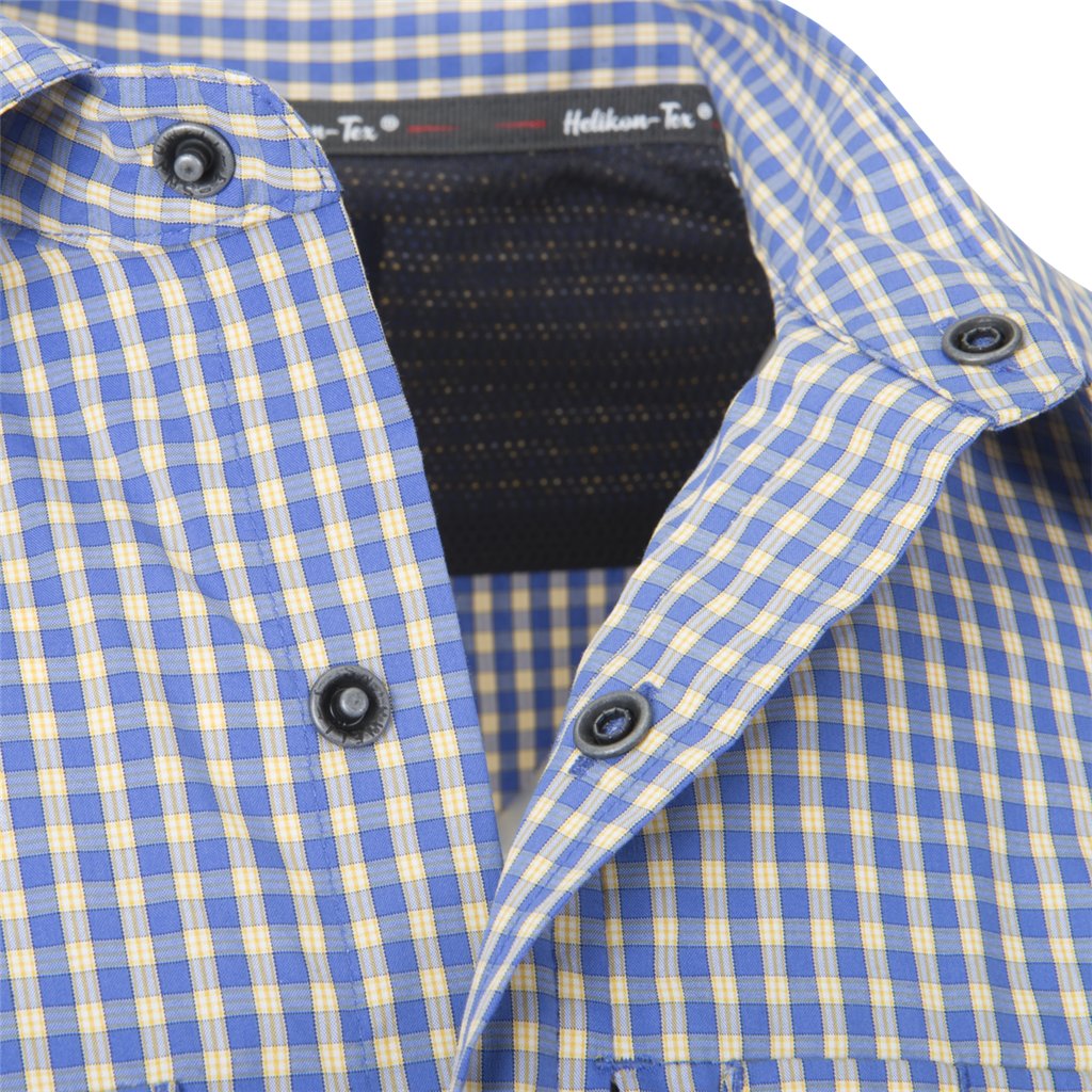 Covert Concealed Carry Short Sleeve Shirt - Dirt Red Checkered — Helikon-Tex