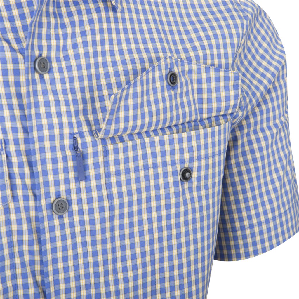 Covert Concealed Carry Short Sleeve Shirt - Dirt Red Checkered — Helikon-Tex