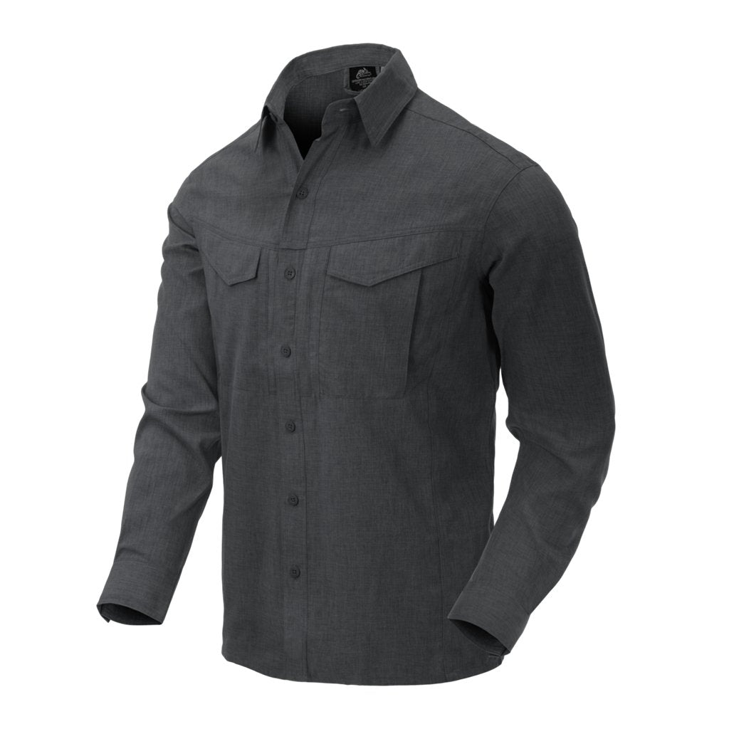 DEFENDER Mk2 Gentleman Shirt®  - Melange Black-Grey — Helikon-Tex