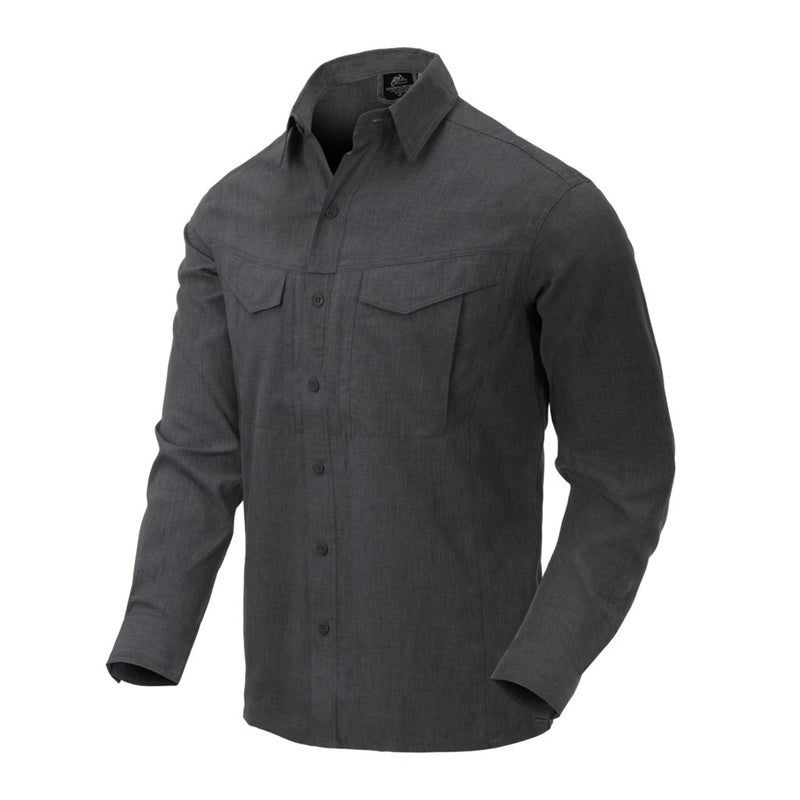 DEFENDER Mk2 Gentleman Shirt®  - Melange Black-Grey