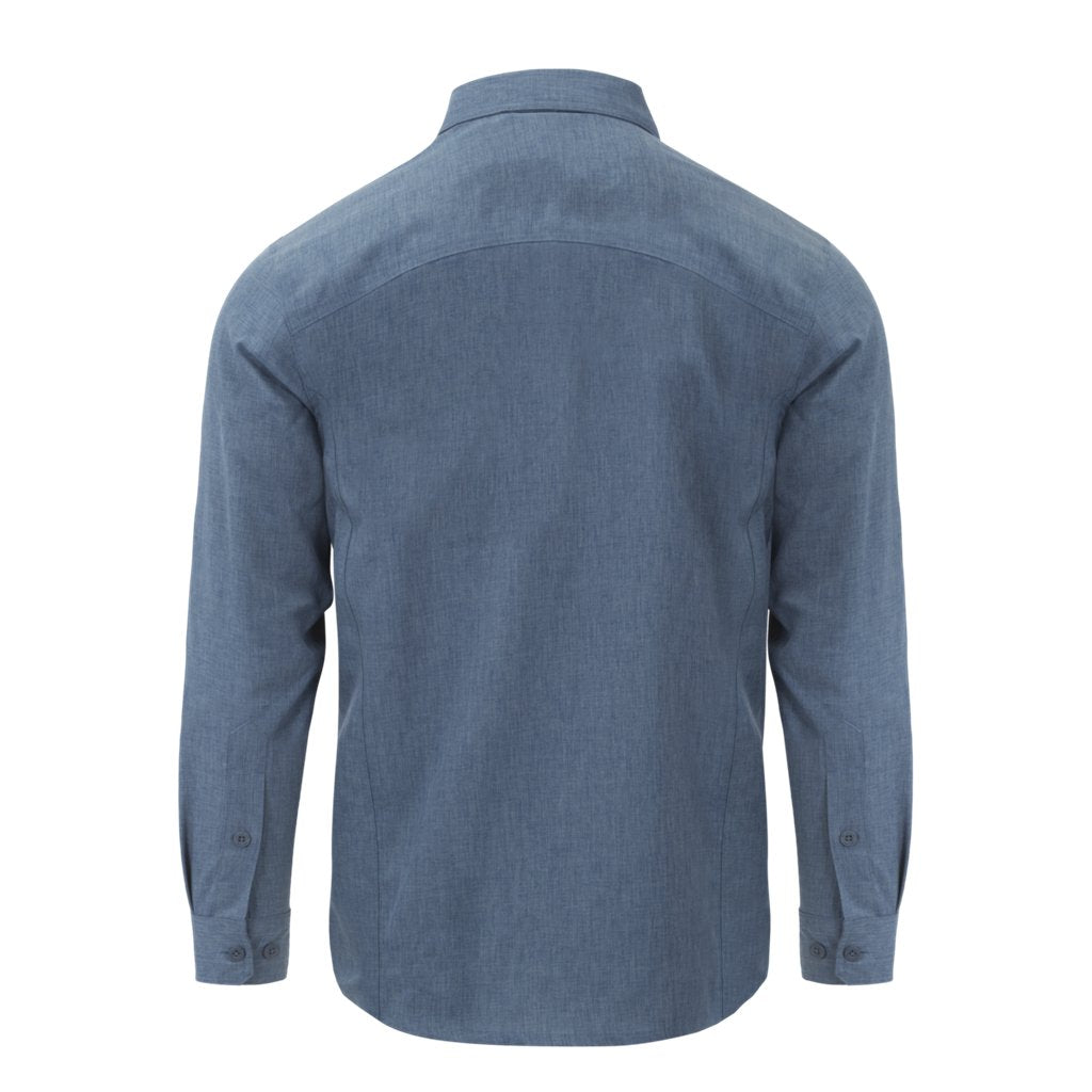 DEFENDER Mk2 Gentleman Shirt®  - Melange Blue — Helikon-Tex