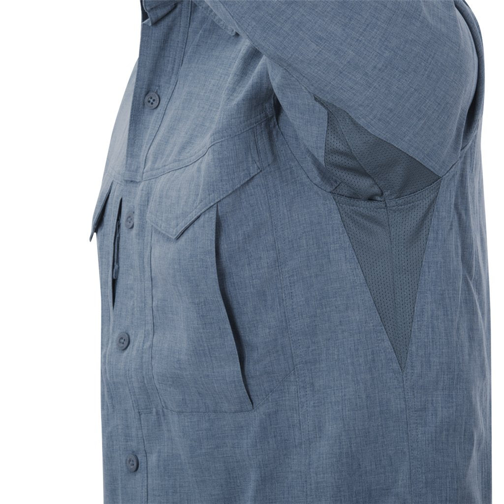 DEFENDER Mk2 Gentleman Shirt®  - Melange Blue — Helikon-Tex
