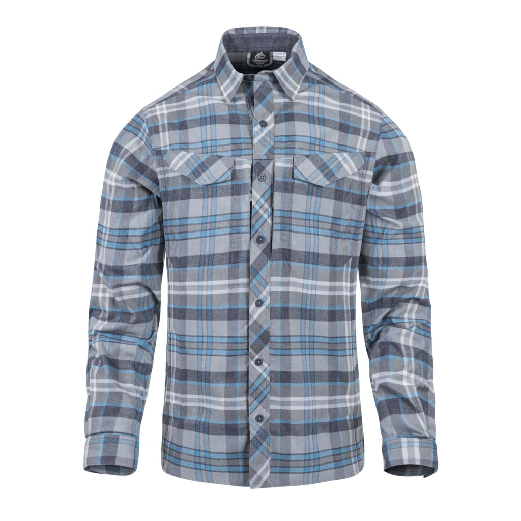 Defender Mk2 PILGRIM Shirt® - Blue Plaid — Helikon-Tex