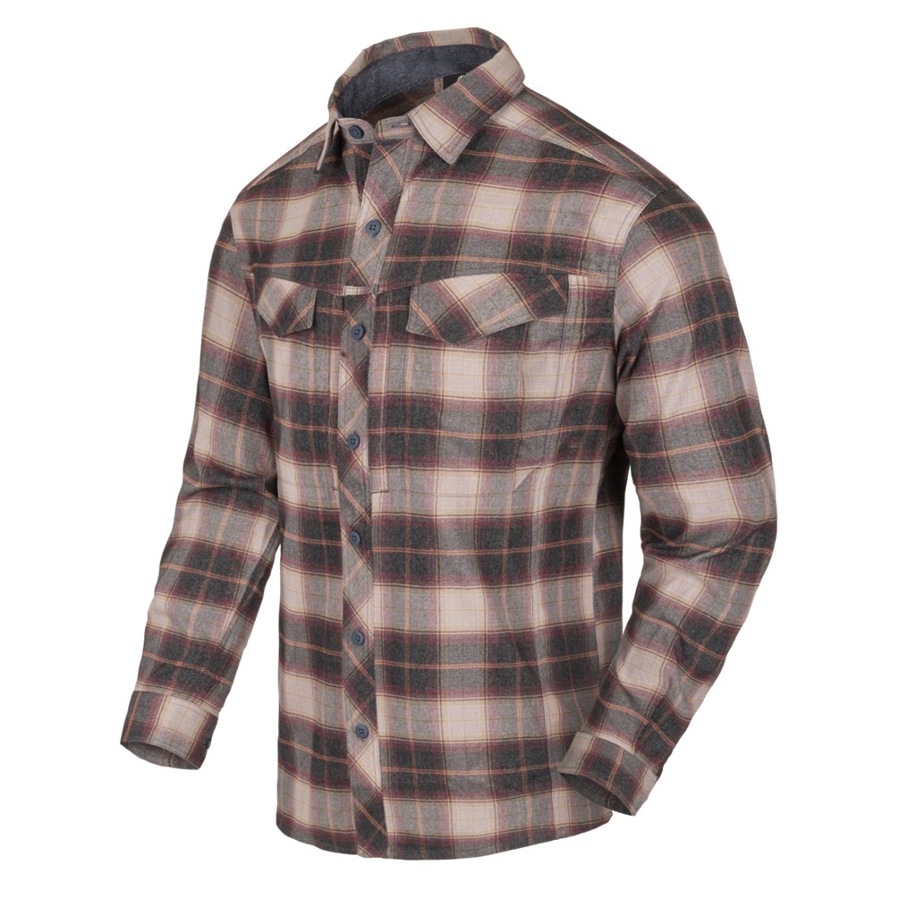 Defender Mk2 PILGRIM Shirt® - Rust Plaid — Helikon-Tex