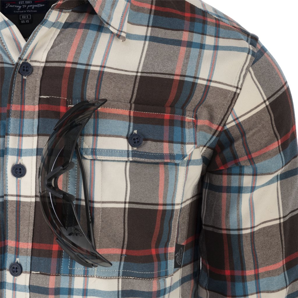 GreyMan Shirt - Foggy Meadow Plaid — Helikon-Tex