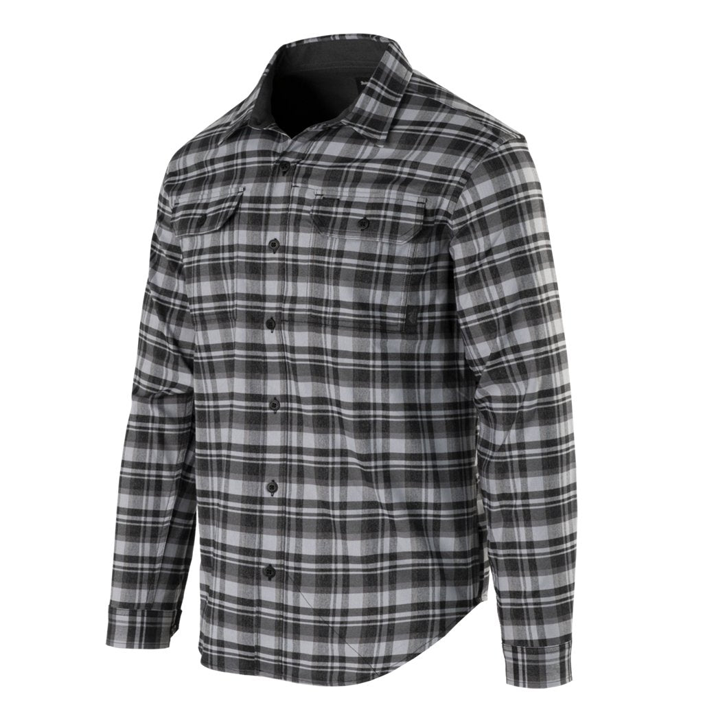 Greyman Shirt - Old-school Grey Plaid — Helikon-Tex