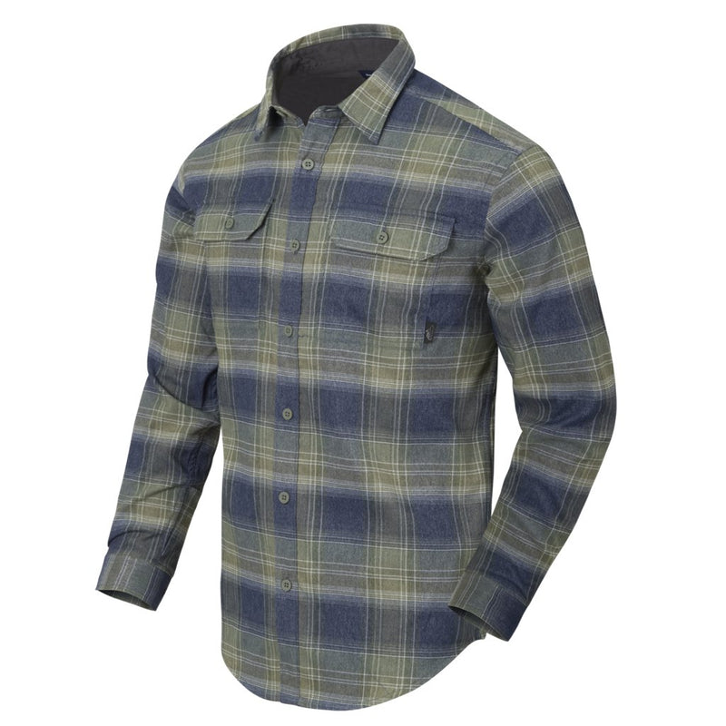 GreyMan Shirt - Blast Blue Plaid