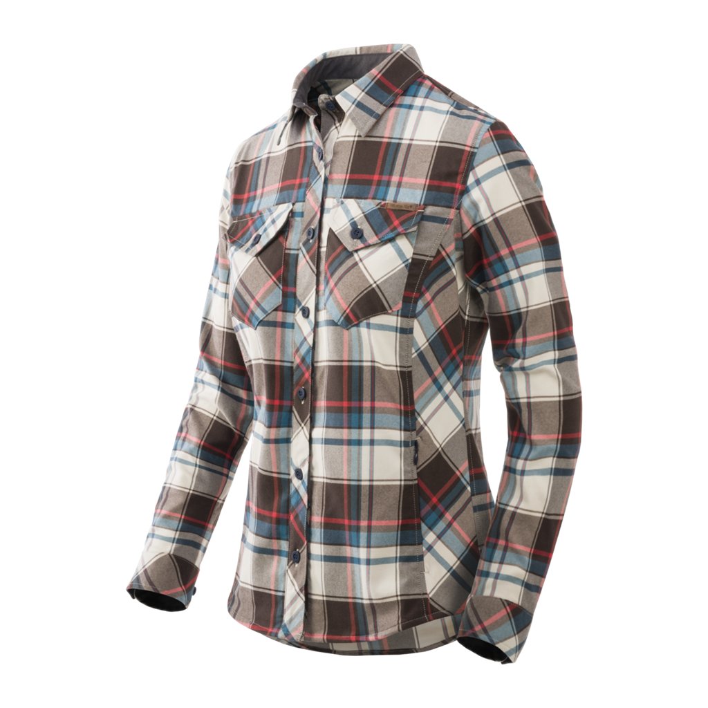Marigold Woman's Shirt - Foggy Meadow Plaid — Helikon-Tex