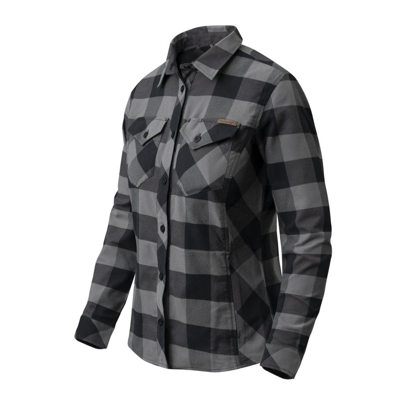Marigold Woman's Shirt - True Grey Checkered