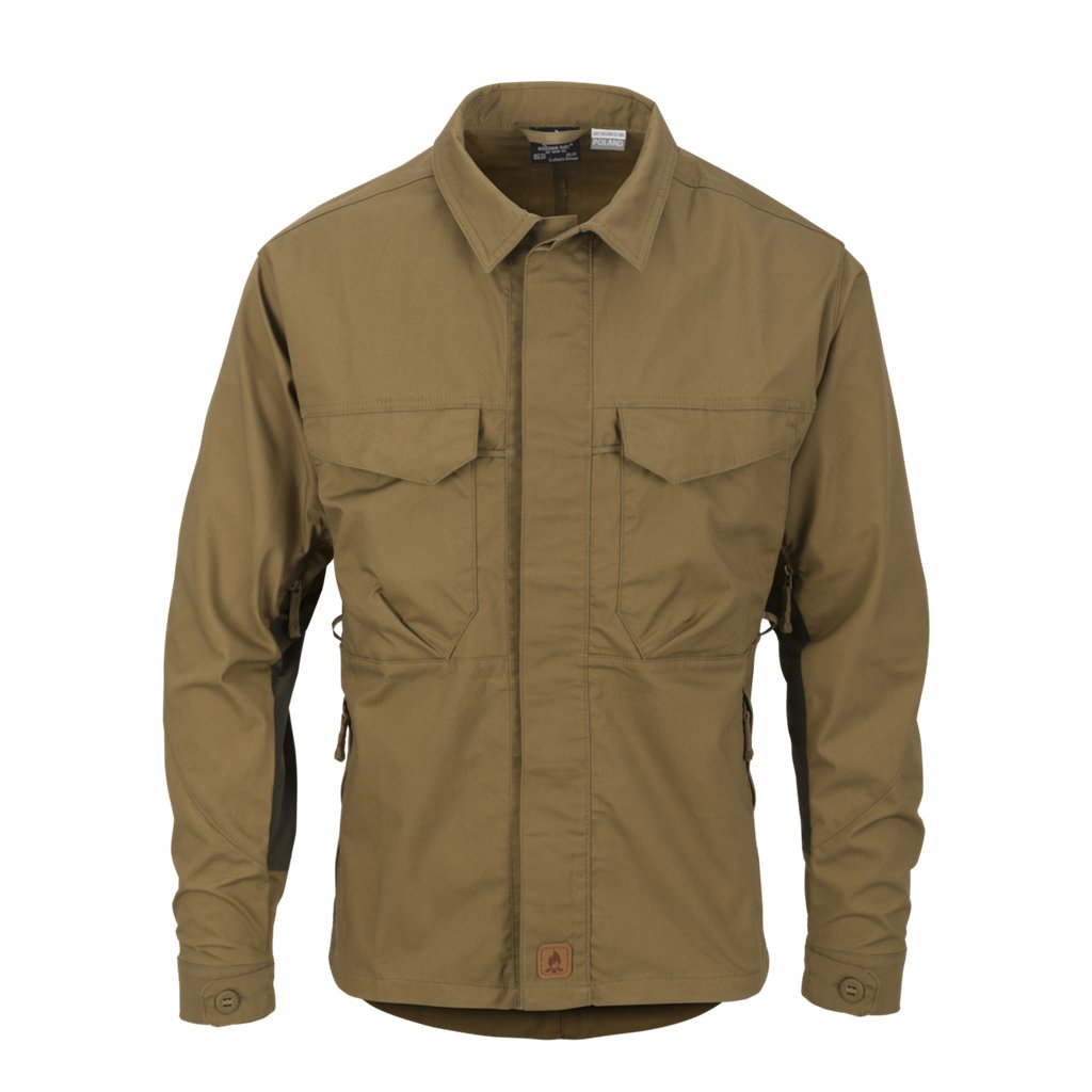 WOODSMAN Shirt® - Earth Brown / Black A — Helikon-Tex