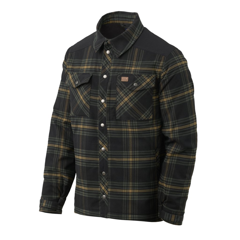 Winter Warden Shirt - Slate Moorland Plaid — Helikon-Tex