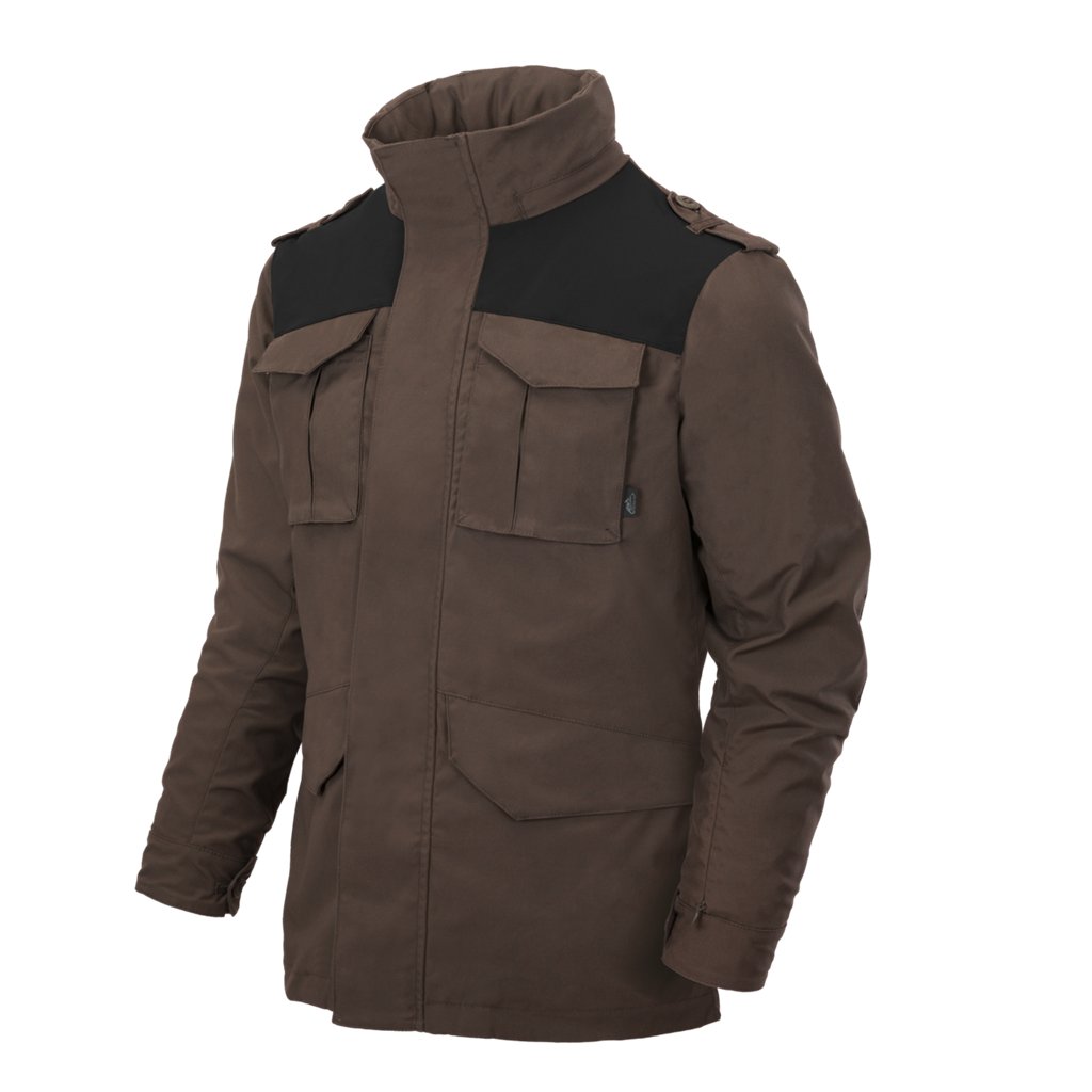 Covert M-65® Jacket - Earth Brown / Black A — Helikon-Tex