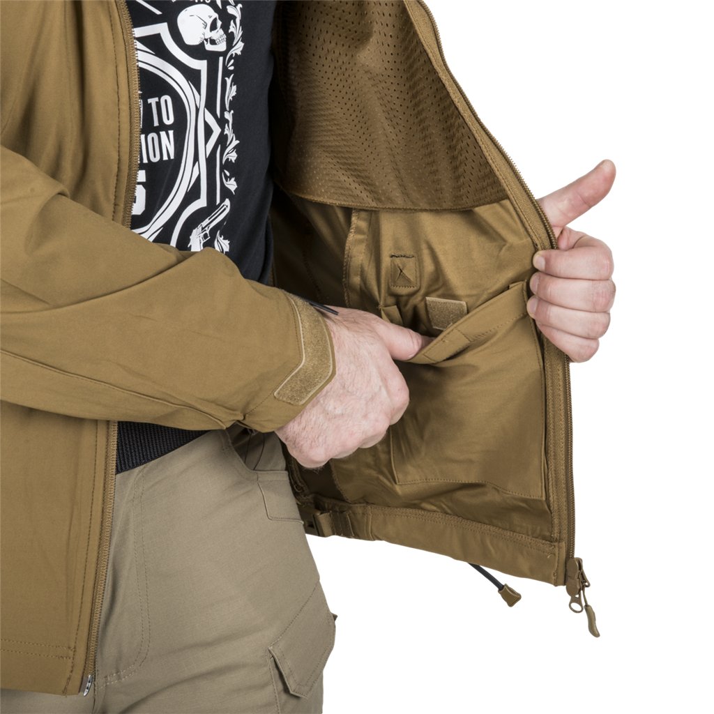 COUGAR QSA™ + HID™ Jacket® - Soft Shell Windblocker - Black — Helikon-Tex