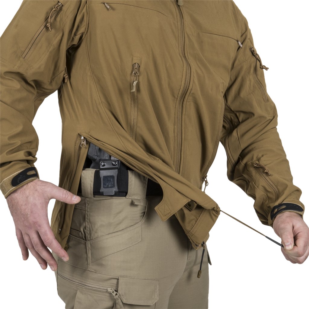 COUGAR QSA™ + HID™ Jacket® - Soft Shell Windblocker - Black — Helikon-Tex