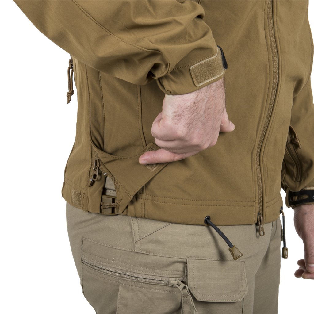 COUGAR® QSA™ + HID™ Jacket - Soft Shell Windblocker - Navy Blue — Helikon-Tex