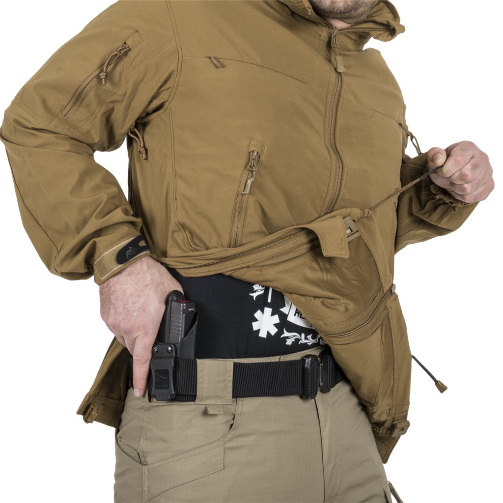 COUGAR® QSA™ + HID™ Jacket - Soft Shell Windblocker - Navy Blue — Helikon-Tex