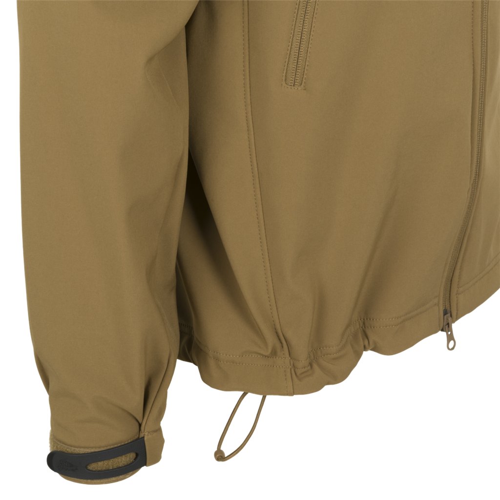 GUNFIGHTER Jacket - Shark Skin Windblocker - Black — Helikon-Tex