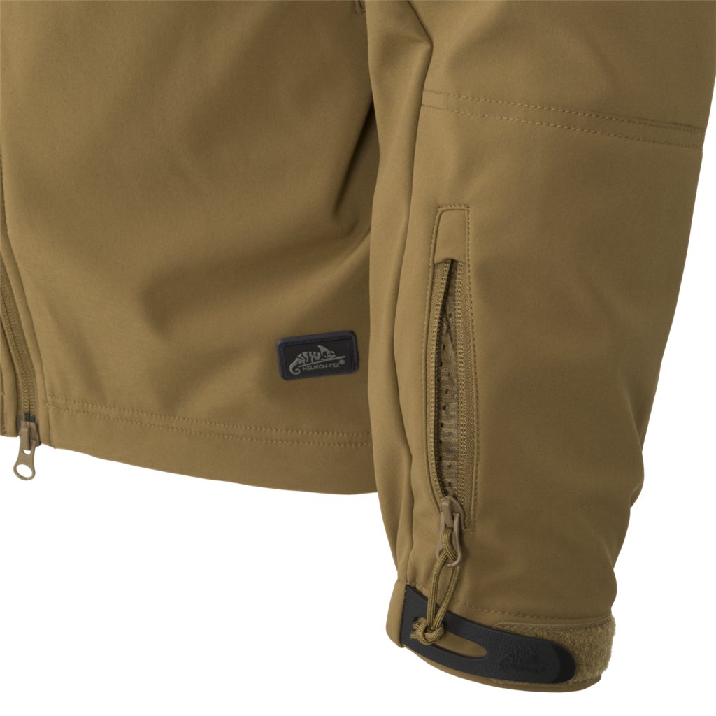 GUNFIGHTER Jacket - Shark Skin Windblocker - Taiga Green — Helikon-Tex