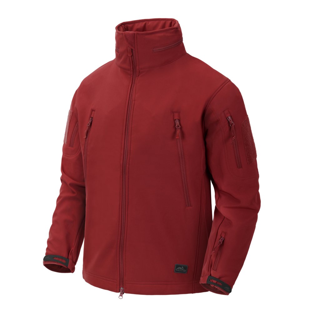 GUNFIGHTER Jacket - Shark Skin Windblocker - Crimson Sky — Helikon-Tex