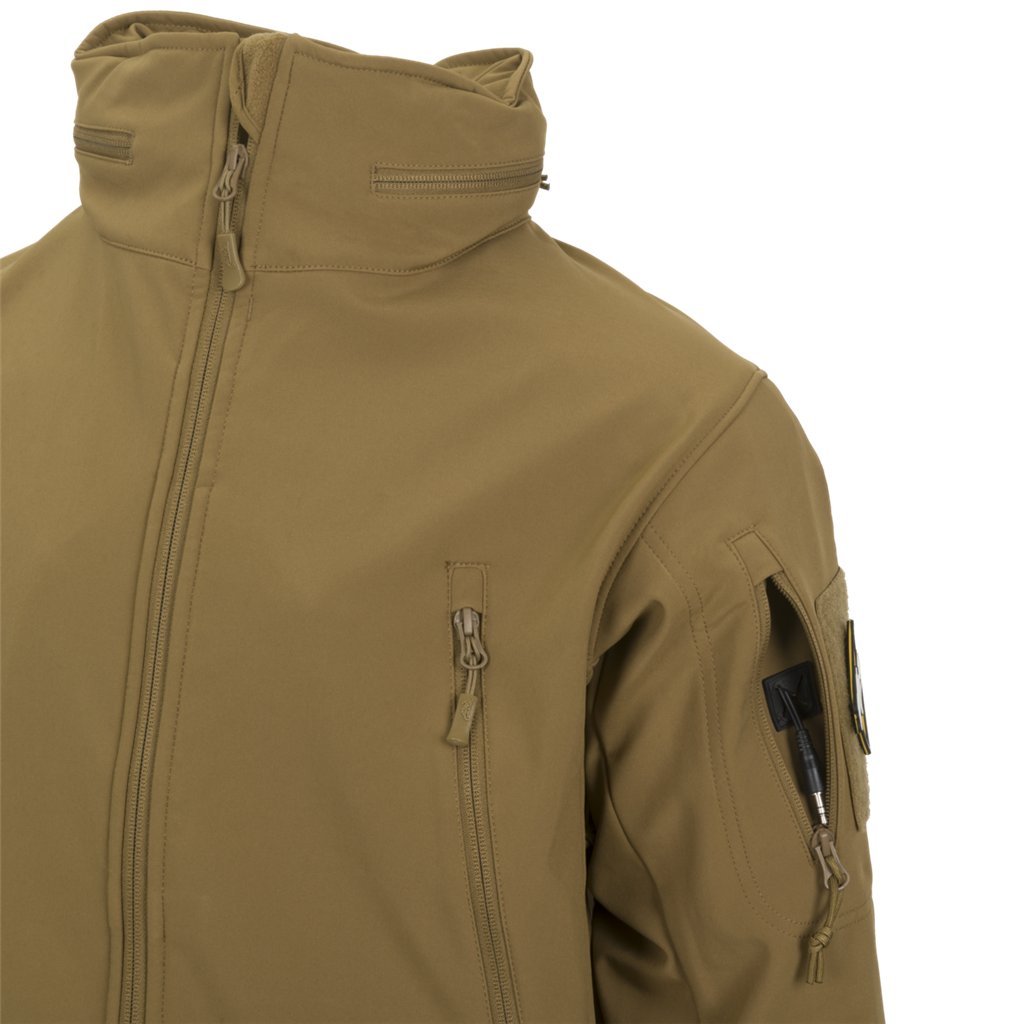 GUNFIGHTER Jacket - Shark Skin Windblocker - Ash Grey — Helikon-Tex