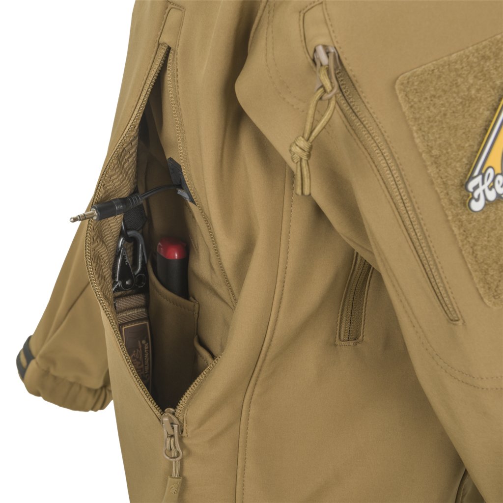 GUNFIGHTER Jacket - Shark Skin Windblocker - Ash Grey — Helikon-Tex
