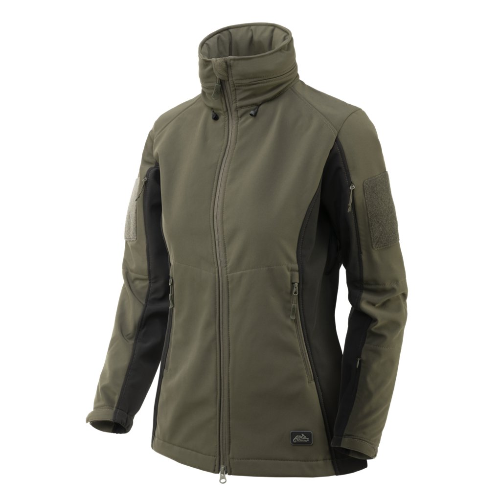 GUNFIGHTER Women's Jacket - Taiga Green / Black A — Helikon-Tex