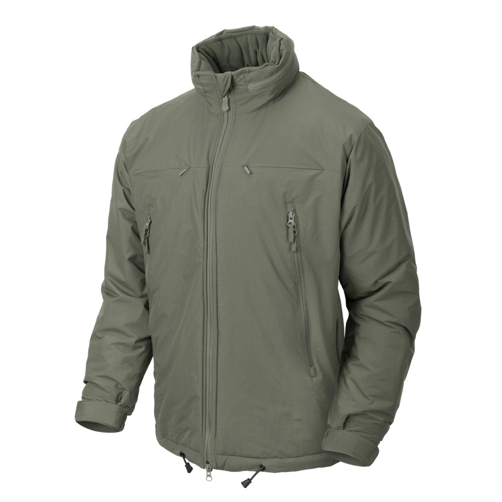 HUSKY Tactical Winter Jacket - Climashield® Apex 100g - Alpha Green — Helikon-Tex