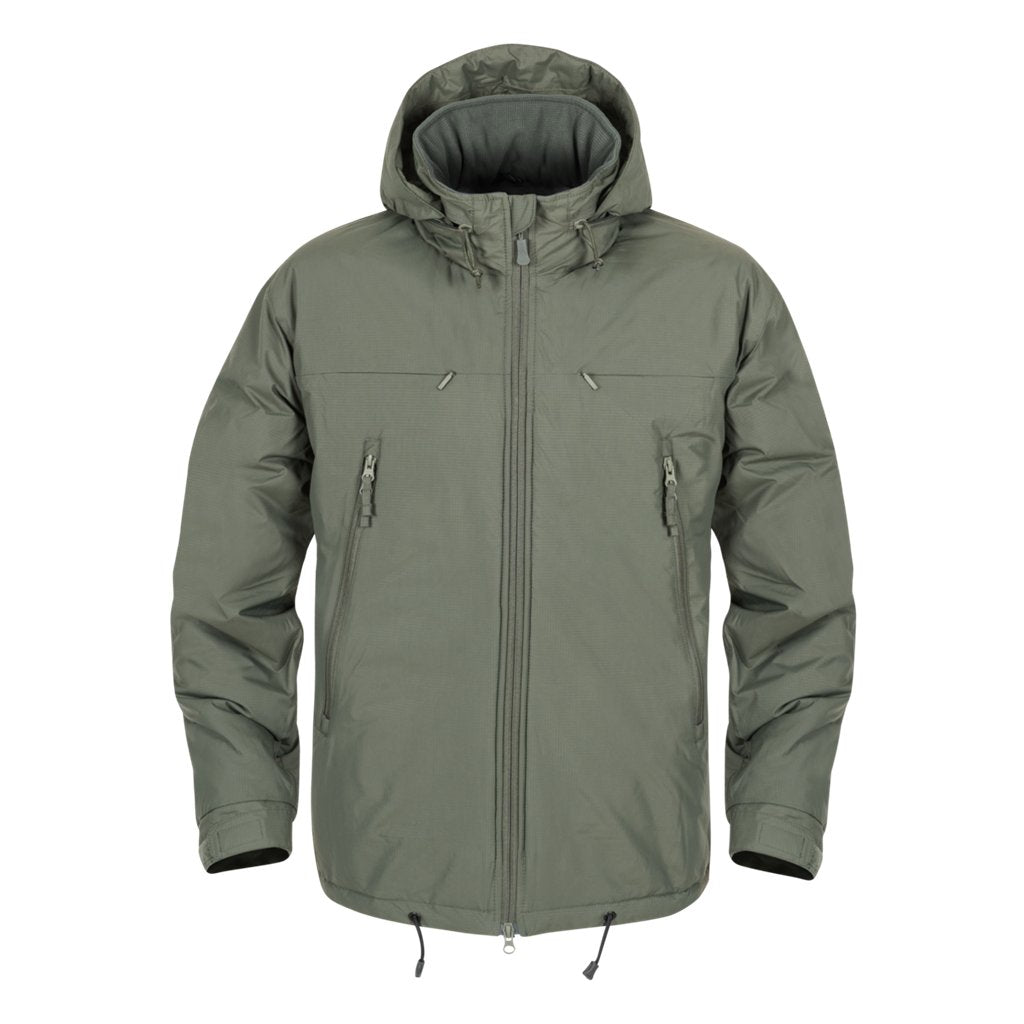 HUSKY Tactical Winter Jacket - Climashield® Apex 100g - Alpha Green — Helikon-Tex