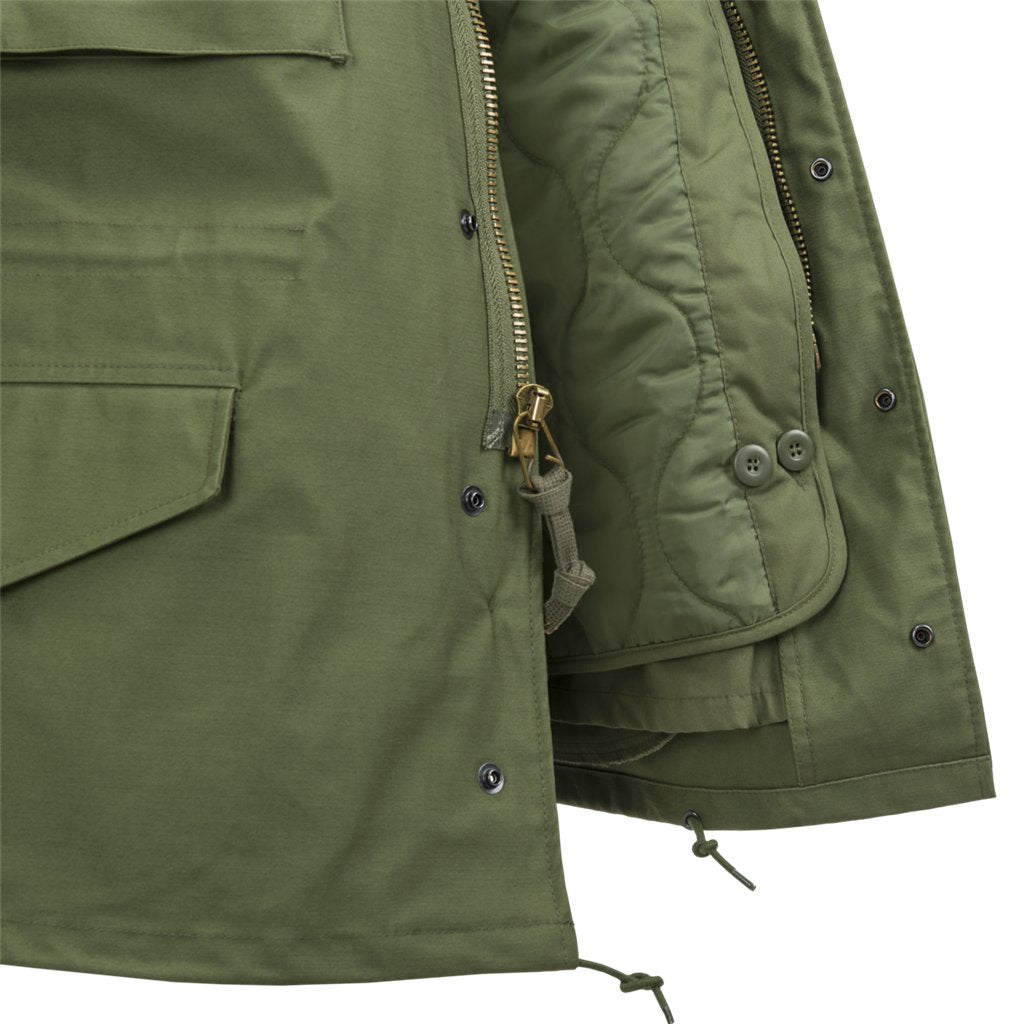 M65 Jacket - NyCo Sateen - Black — Helikon-Tex