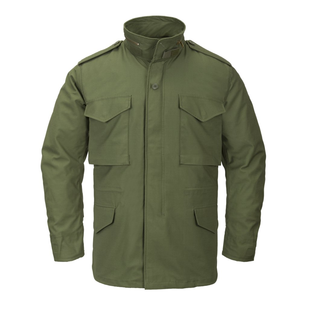 M65 Jacket - NyCo Sateen - US Woodland — Helikon-Tex