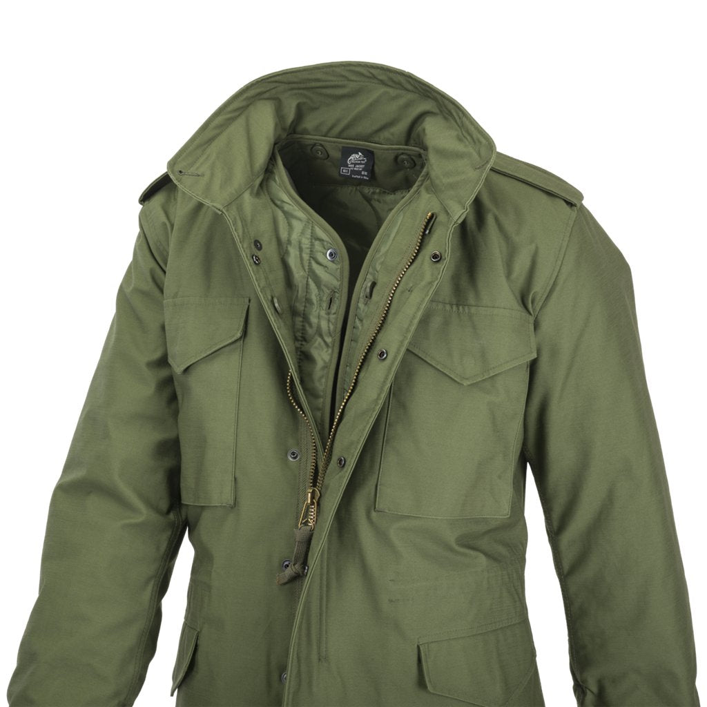 M65 Jacket - NyCo Sateen - US Woodland — Helikon-Tex