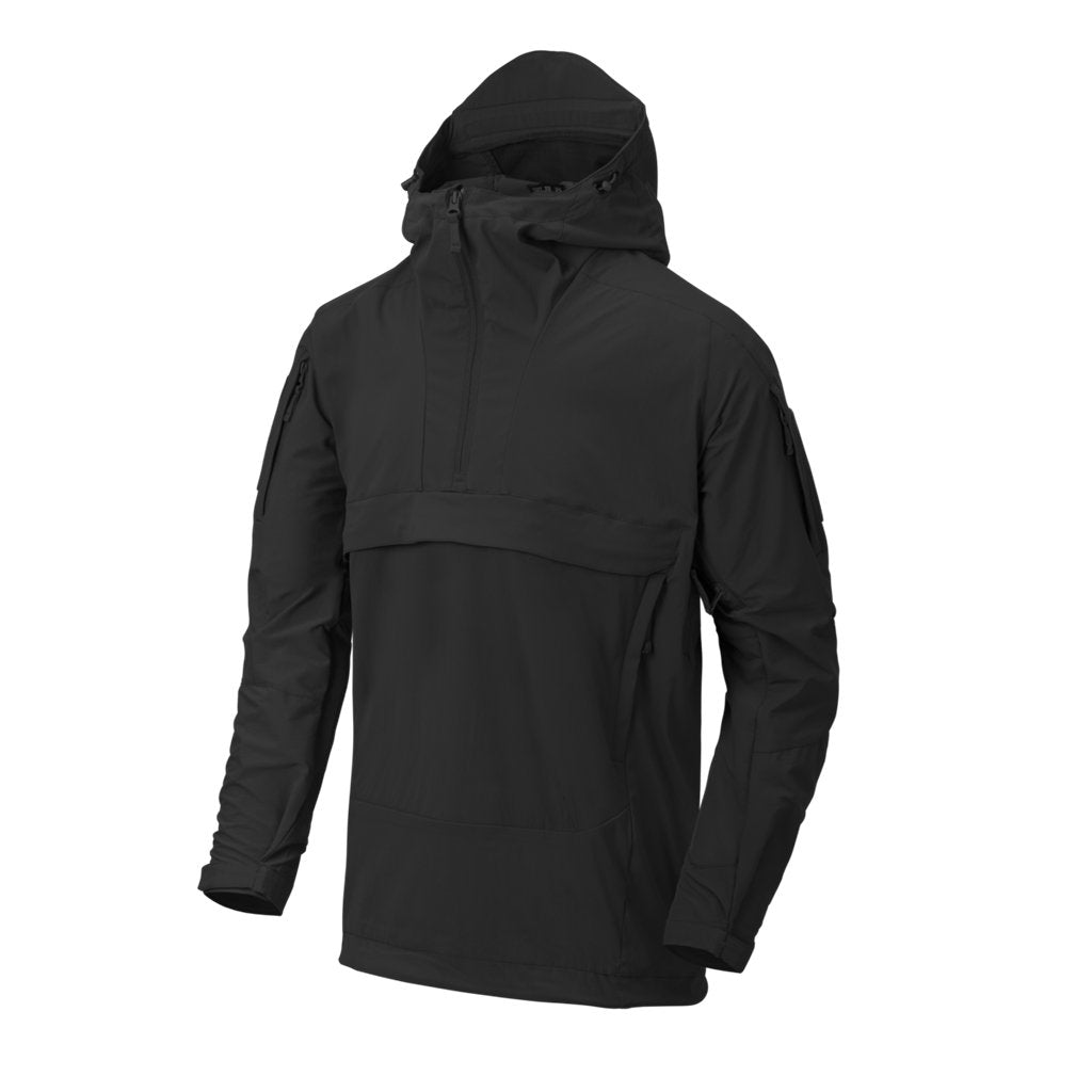 MISTRAL Anorak Jacket® - Soft Shell - Black — Helikon-Tex