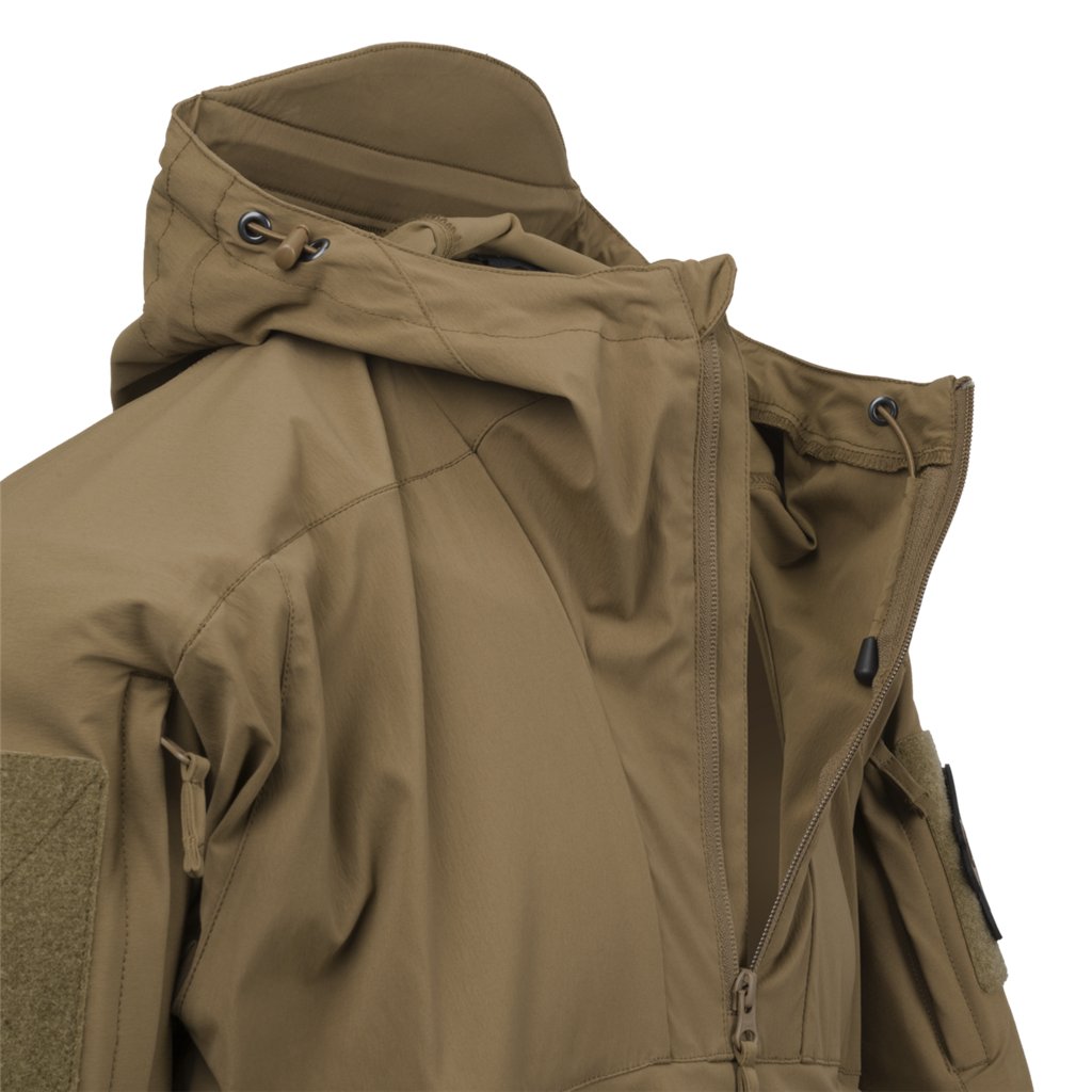 MISTRAL Anorak Jacket® - Soft Shell - Black — Helikon-Tex