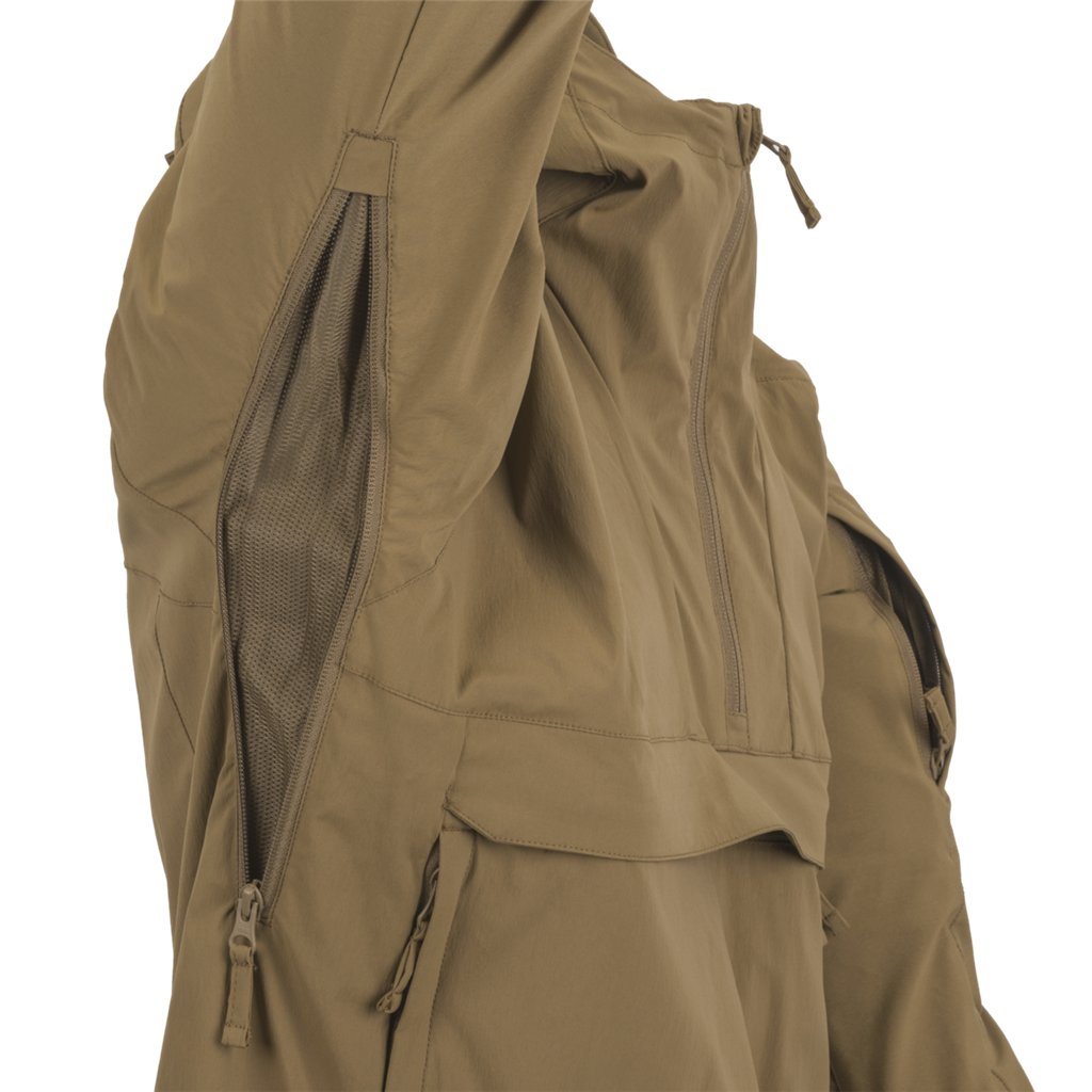 MISTRAL Anorak Jacket® - Soft Shell - Black — Helikon-Tex
