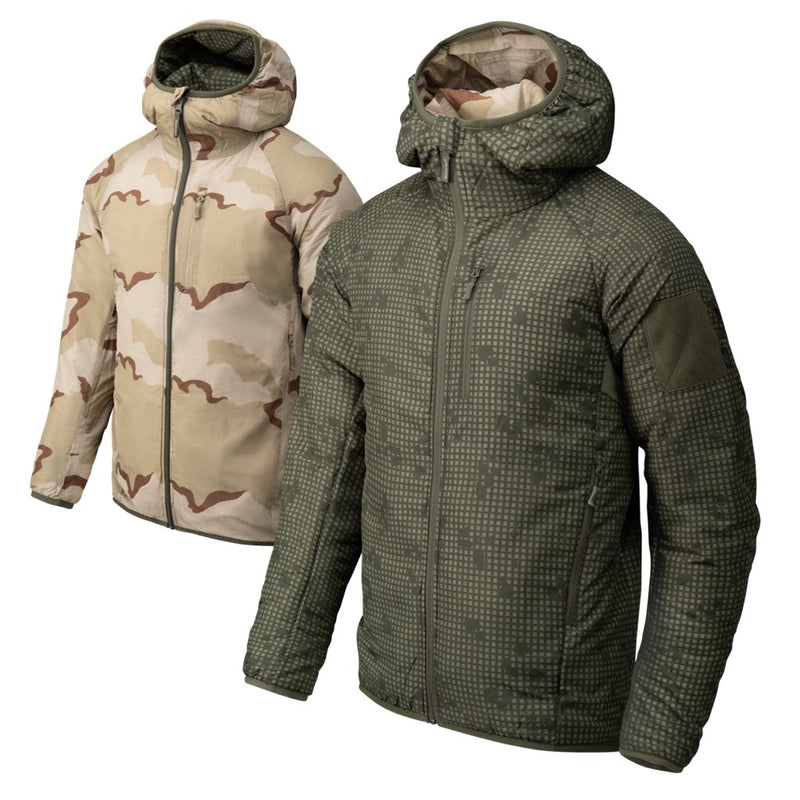 Reversible Wolfhound Hoodie Jacket® - Windpack - Desert Night Camo/US Desert