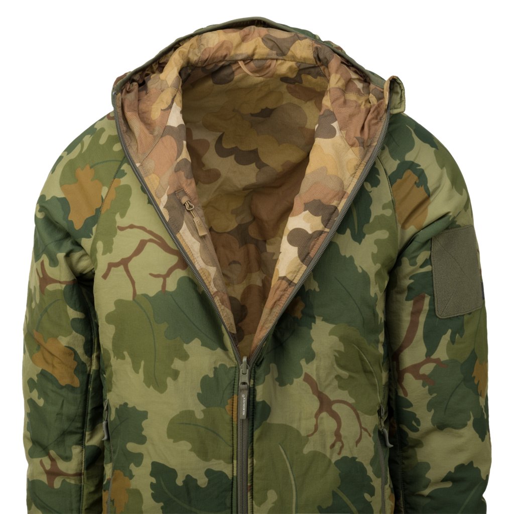 Reversible Wolfhound Hoodie Jacket® - Windpack - Mitchell Camo Leaf/Mitchell Camo Clouds — Helikon-Tex