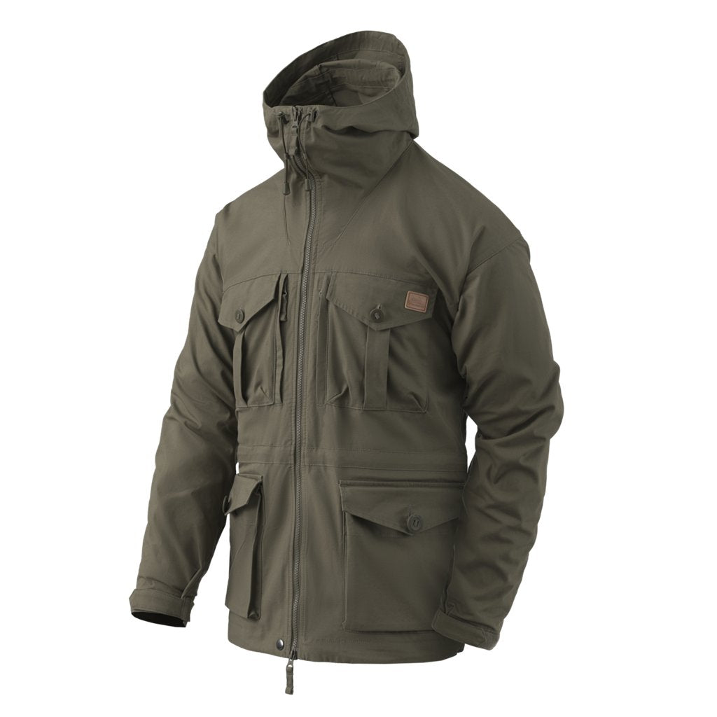 SAS Smock - Duracanvas - Taiga Green — Helikon-Tex