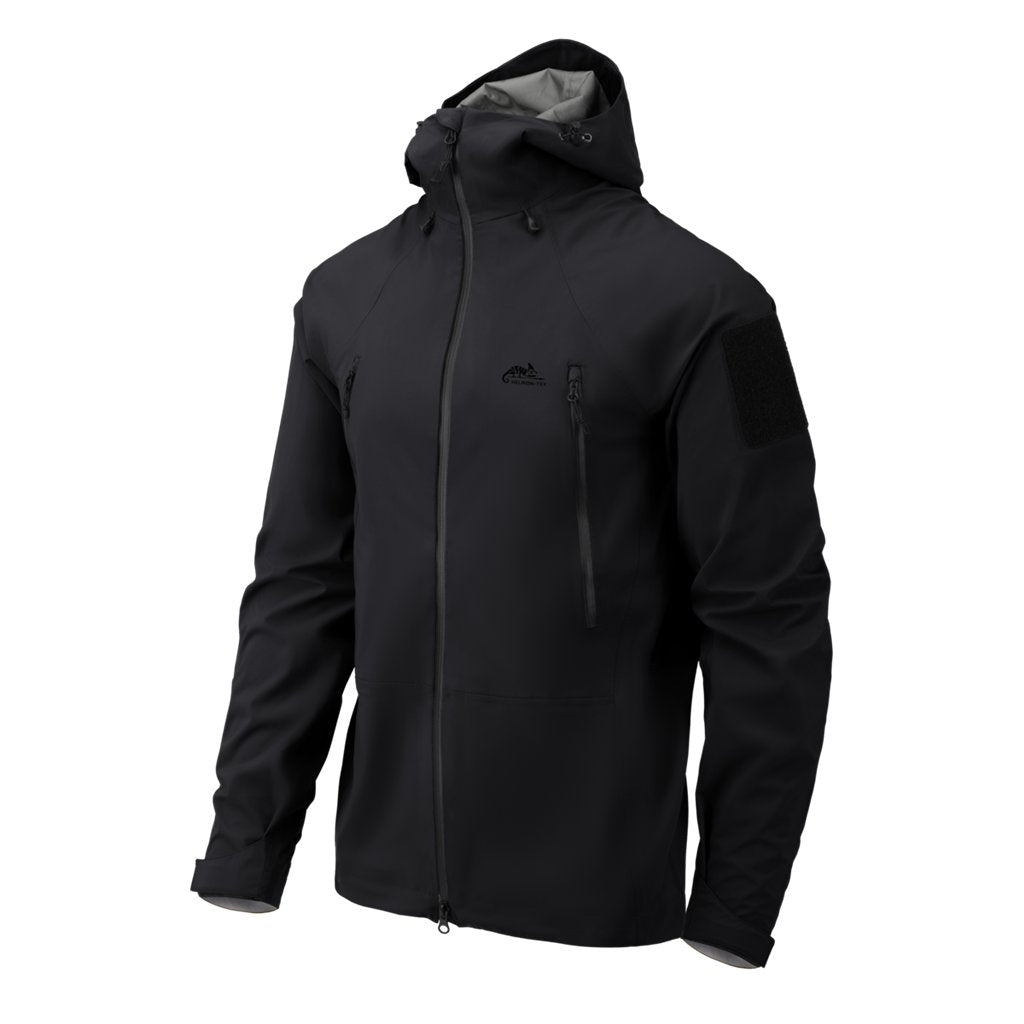 SQUALL Hardshell Jacket - TorrentStretch - Black — Helikon-Tex