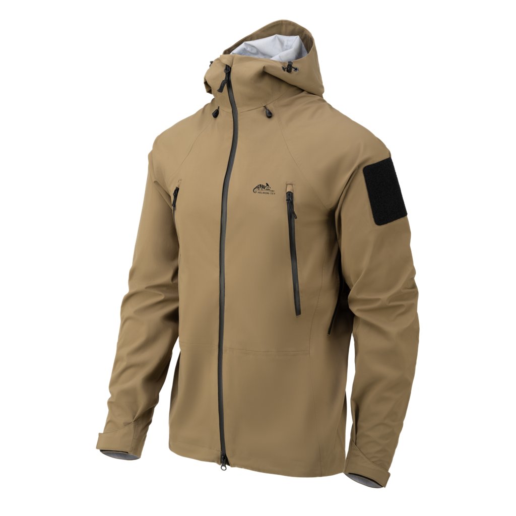 SQUALL Hardshell Jacket - TorrentStretch - Coyote — Helikon-Tex