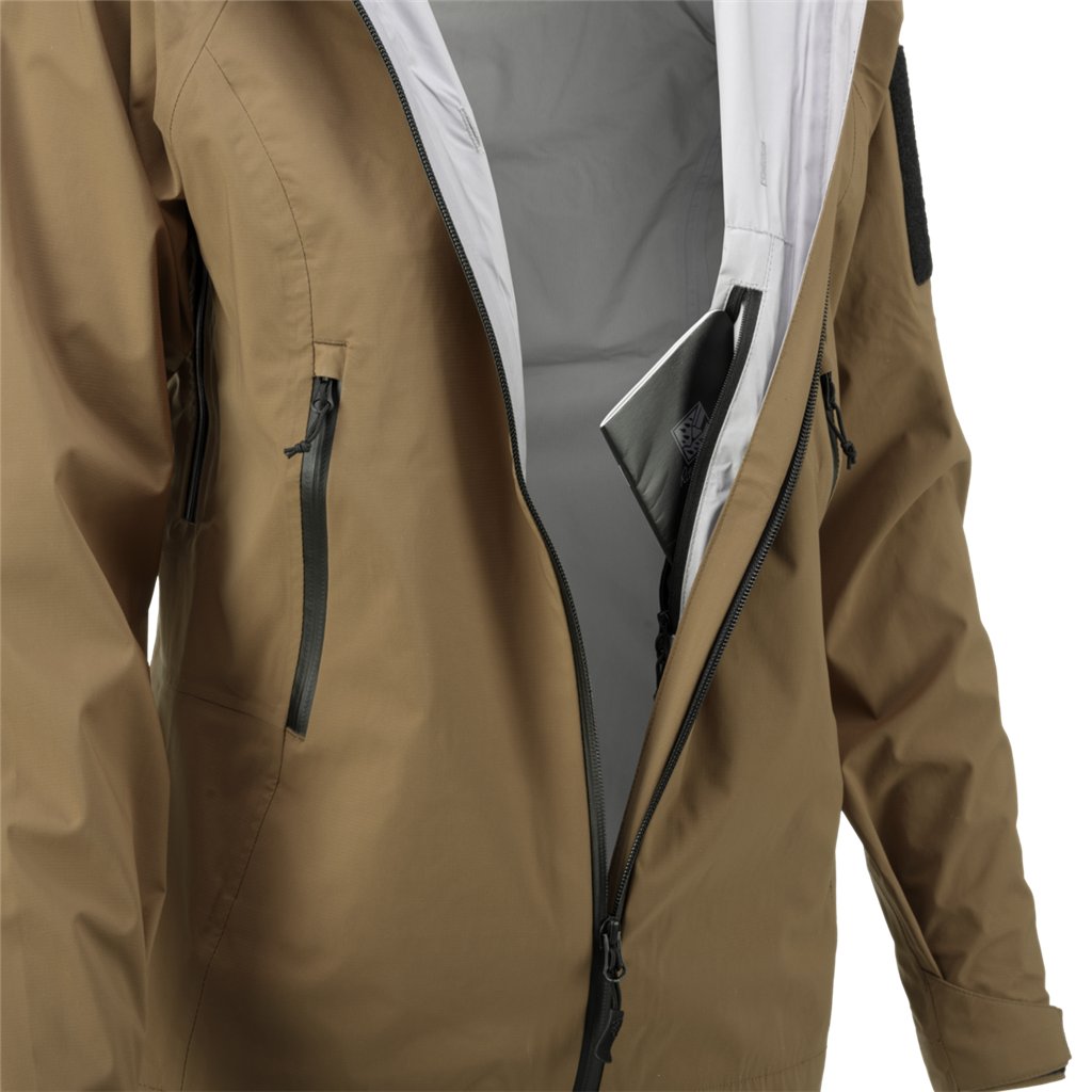 SQUALL Hardshell Jacket - TorrentStretch - Coyote — Helikon-Tex