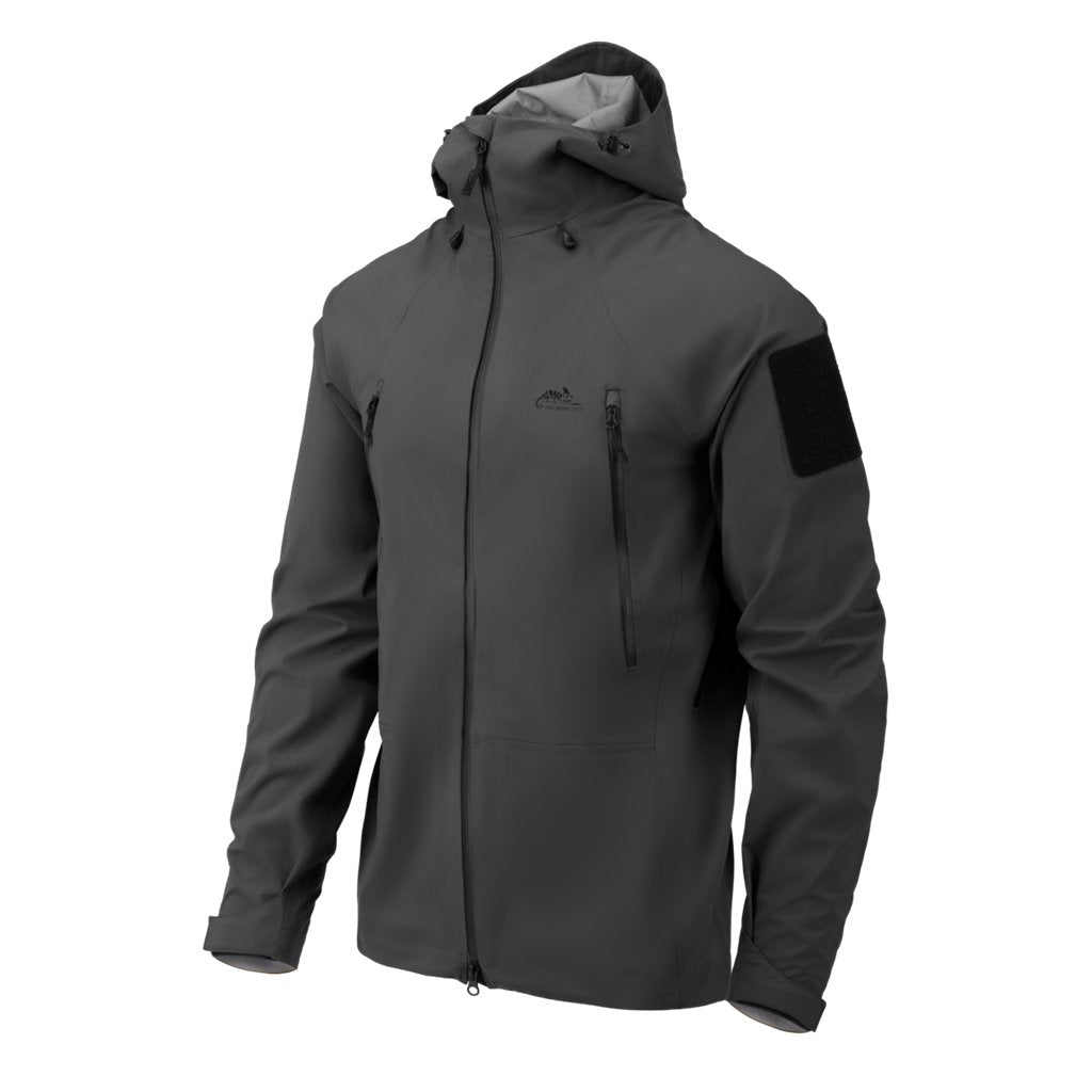 SQUALL Hardshell Jacket - TorrentStretch - Shadow Grey — Helikon-Tex