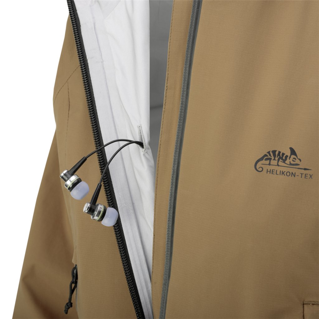 SQUALL Hardshell Jacket - TorrentStretch - Shadow Grey — Helikon-Tex