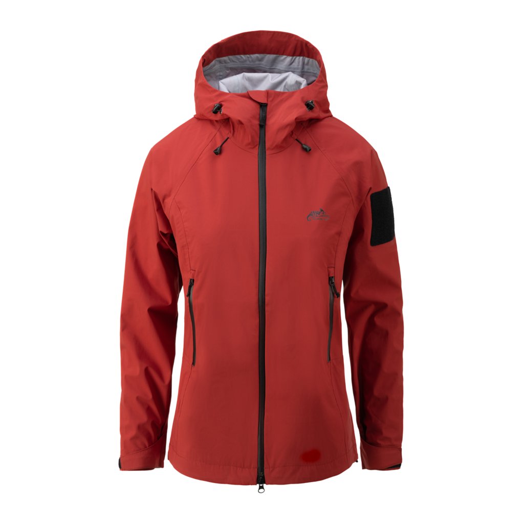 SQUALL Women's Hardshell Jacket - TorrentStretch - Taiga Green — Helikon-Tex